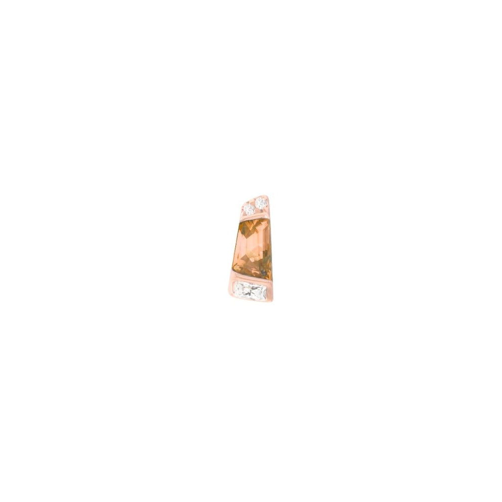 Saboteur - Orange Garnet - Threadless End