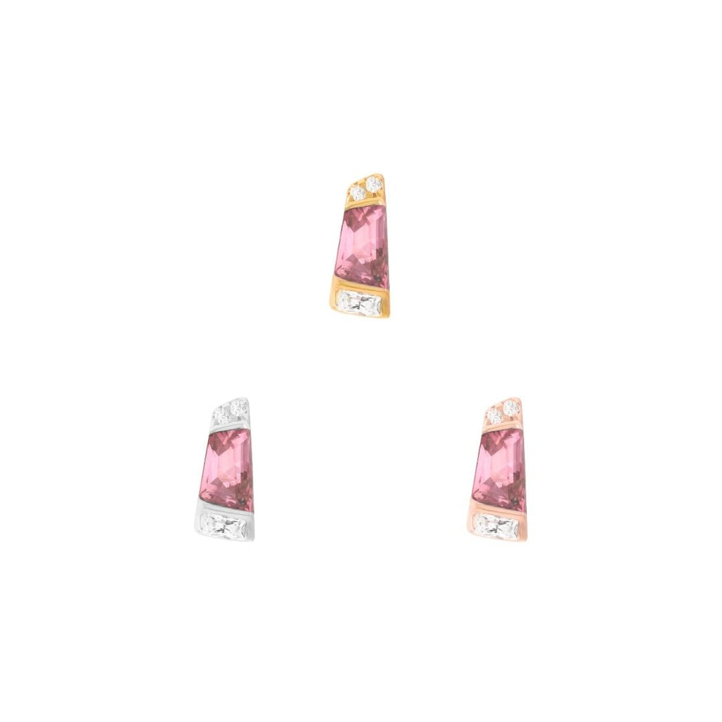 Saboteur - Pink Tourmaline - Threadless End