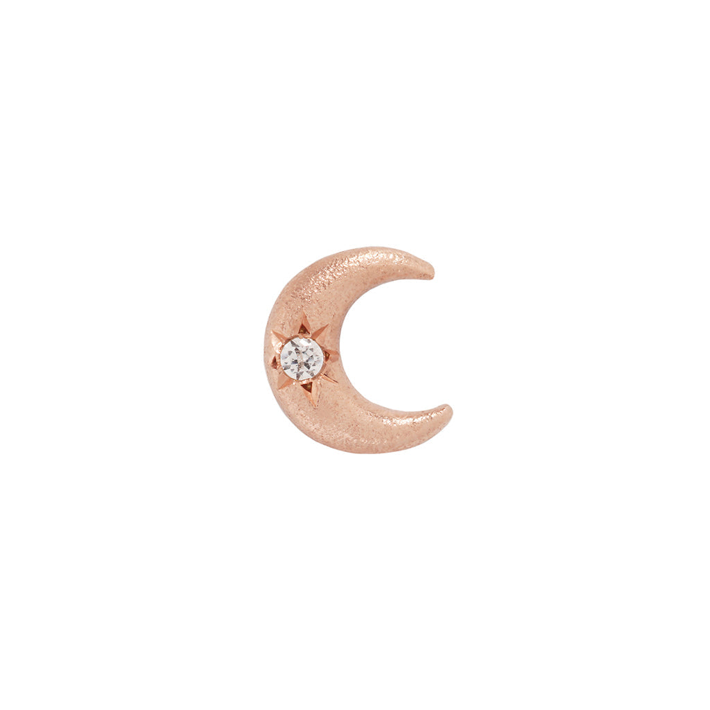 Moonshine - CZ - Satin Threadless End