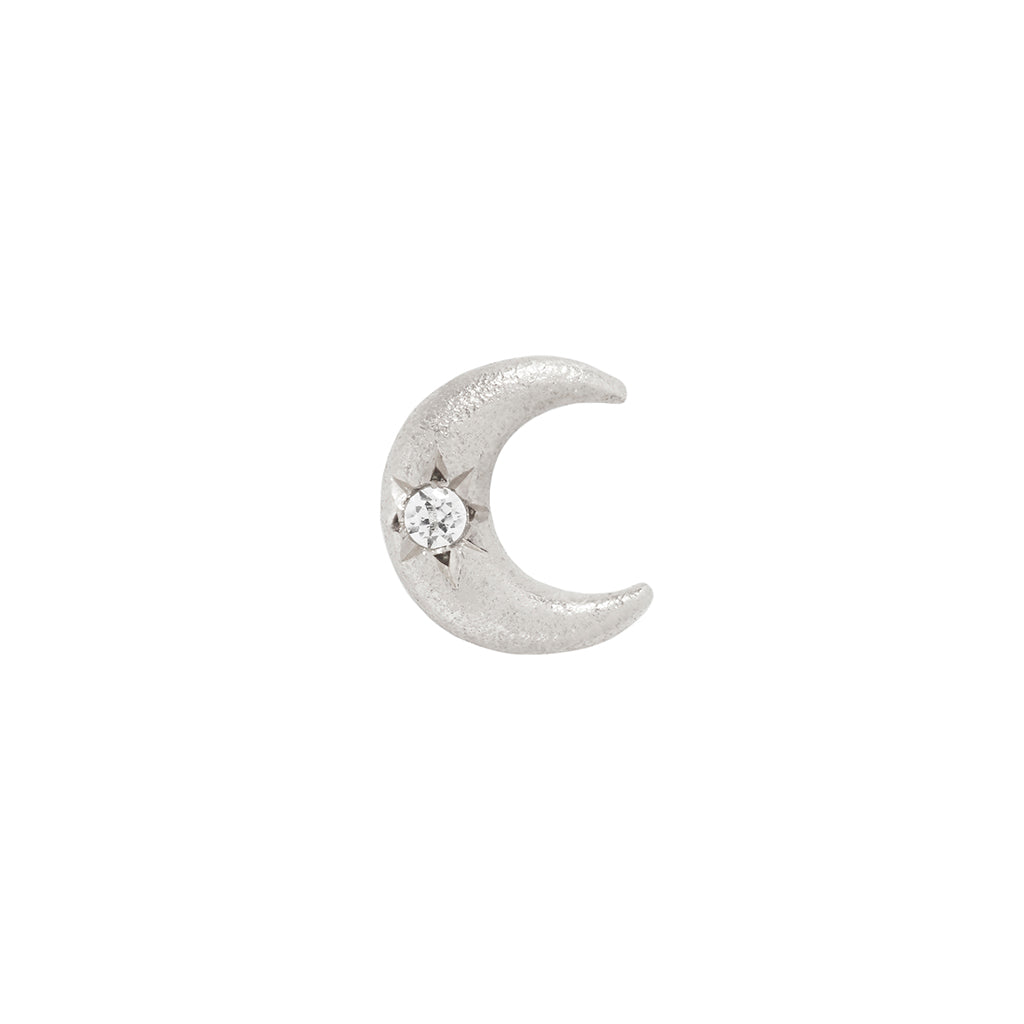 Moonshine - CZ - Satin Threadless End