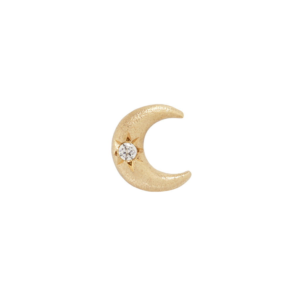 Moonshine - CZ - Satin Threadless End