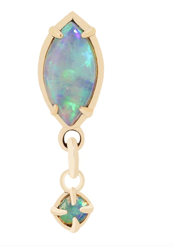 Dew Drop - White Gold / Opal_Opal