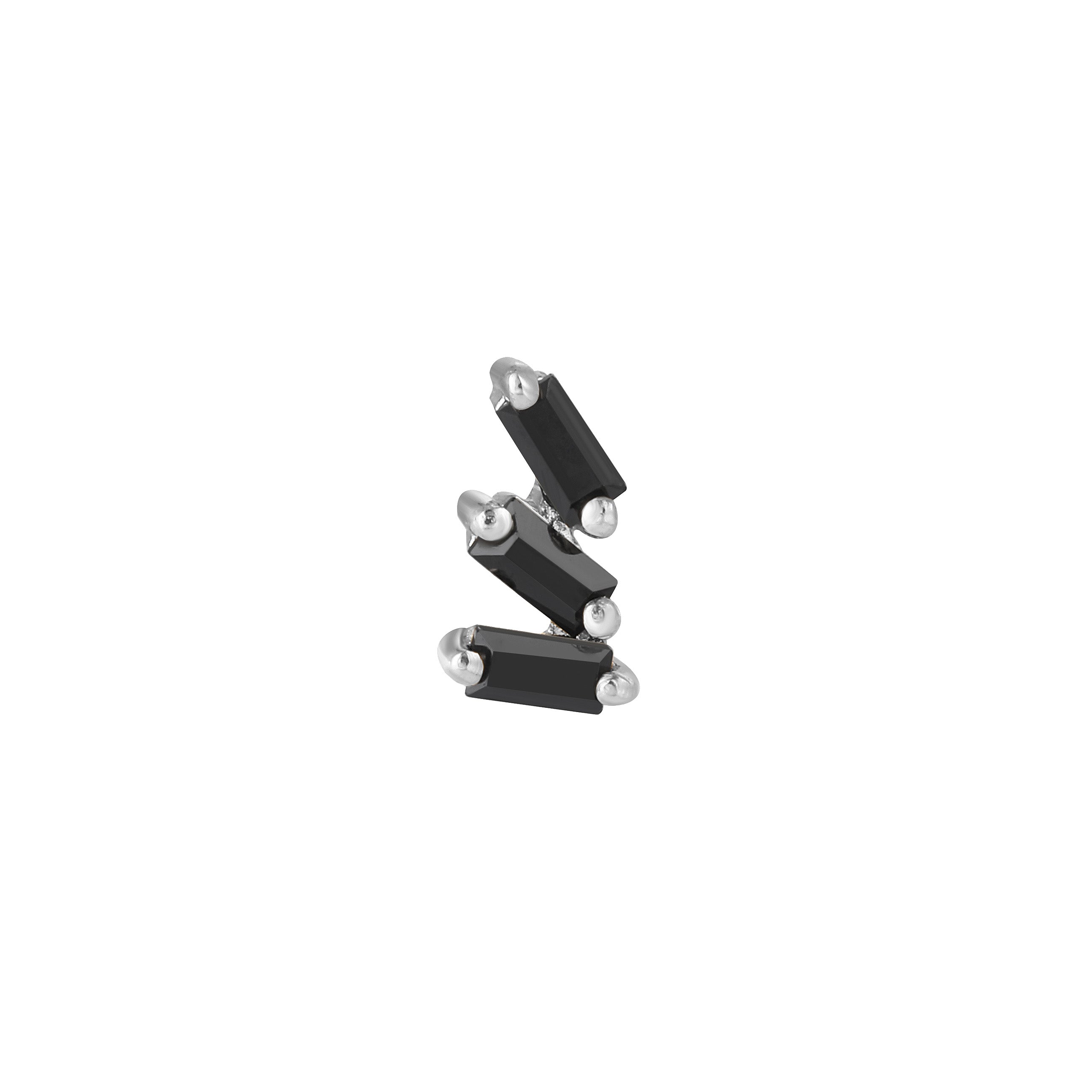 Staxx - Black Spinel - Threadless End