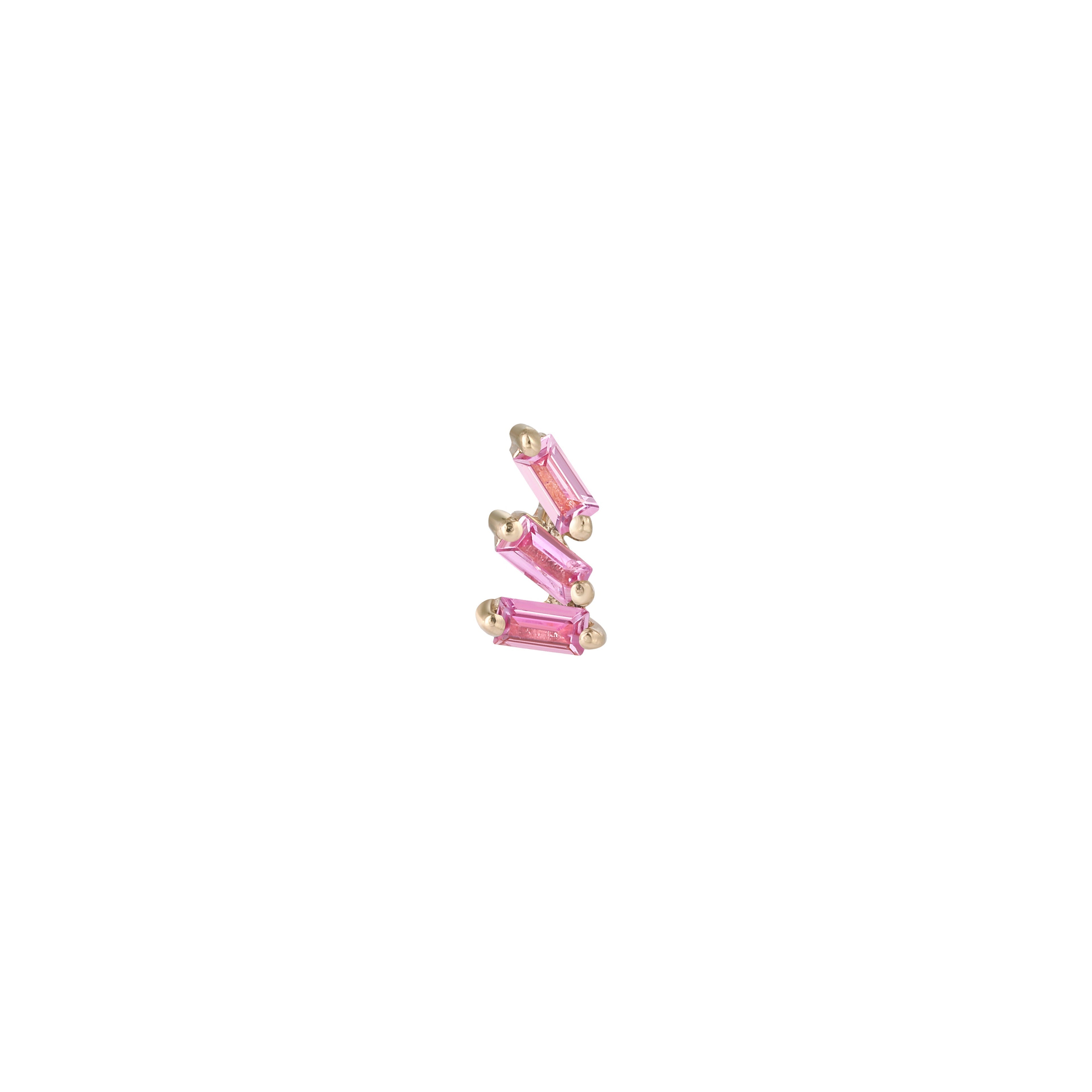 Staxx - Pink Sapphire - Threadless End