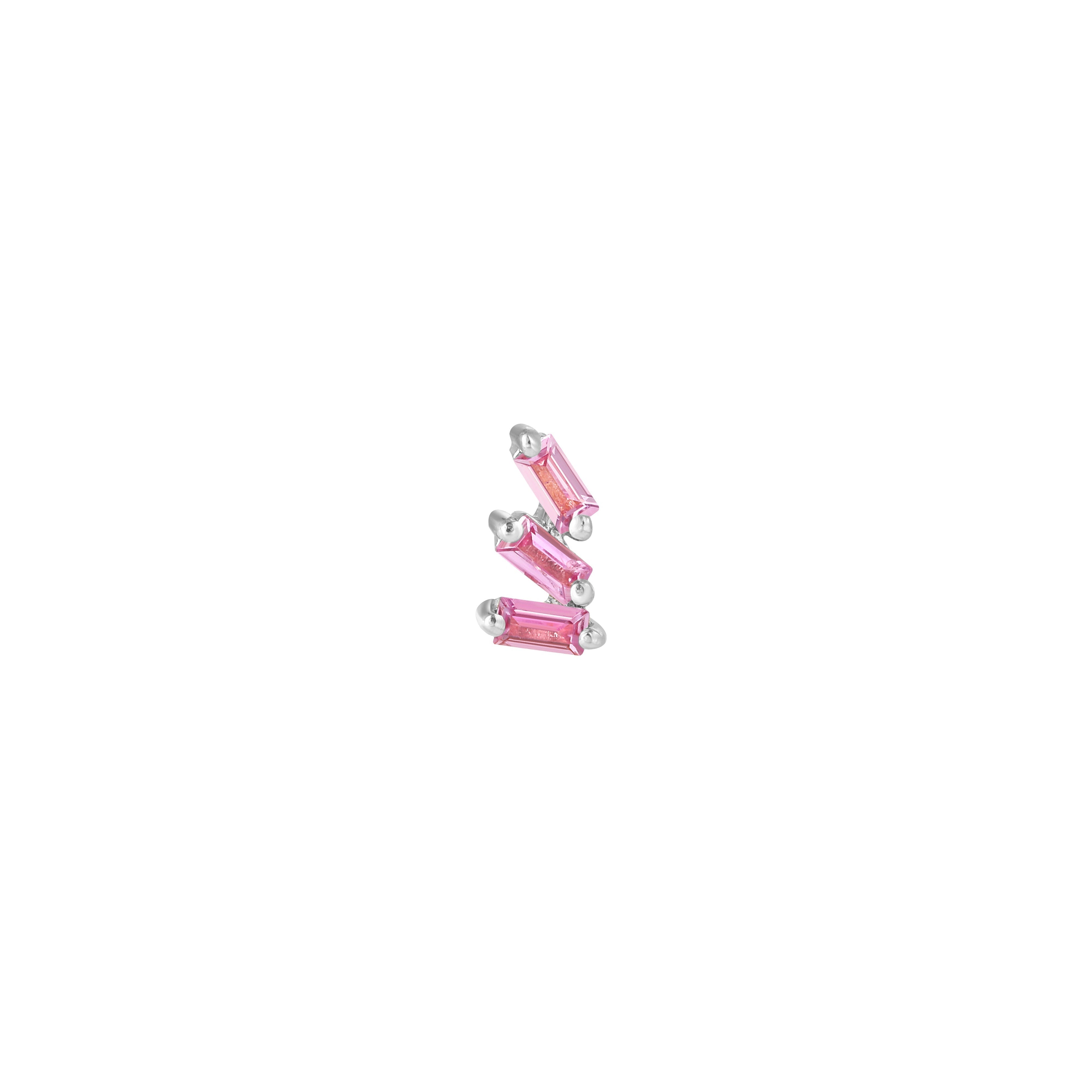 Staxx - Pink Sapphire - Threadless End