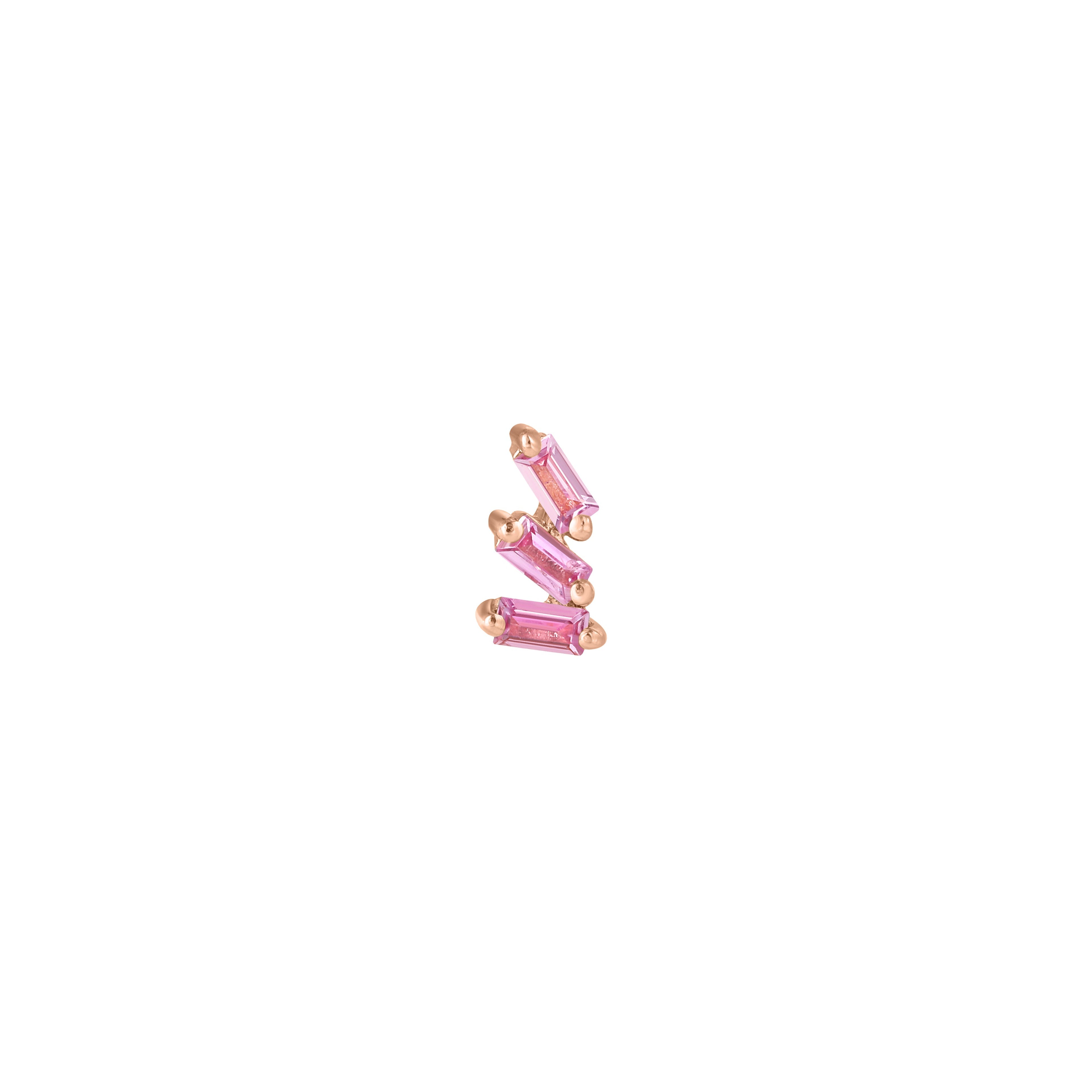 Staxx - Pink Sapphire - Threadless End
