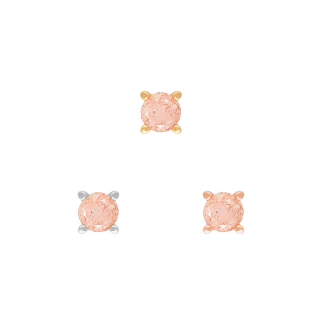 Sunstone Prong - Threadless End