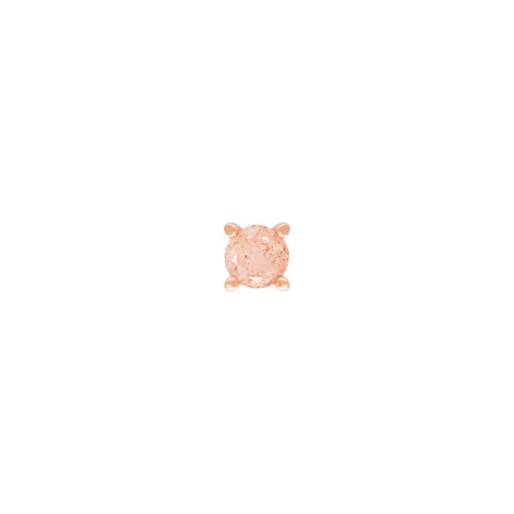 Sunstone Prong - Threadless End