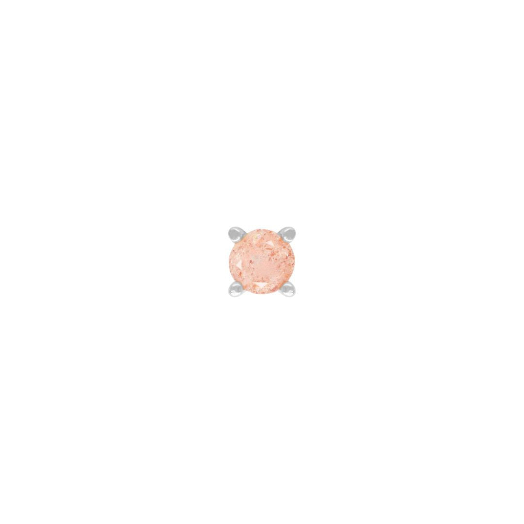 Sunstone Prong - Threadless End