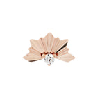 Surrender Flat Back Stud with CZ