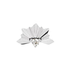 Surrender Flat Back Stud with CZ