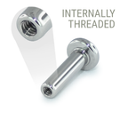 Internally Threaded Labret Posts