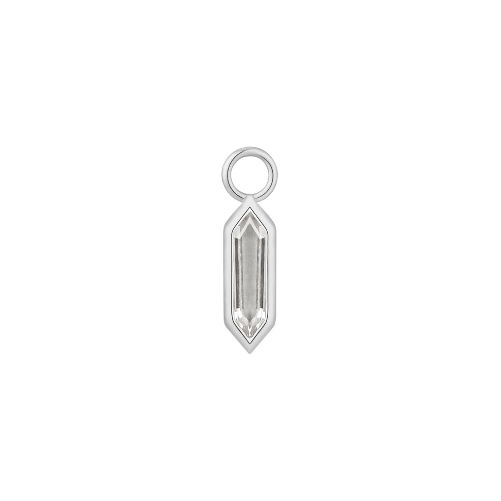 Theory - CZ - Gold Charm