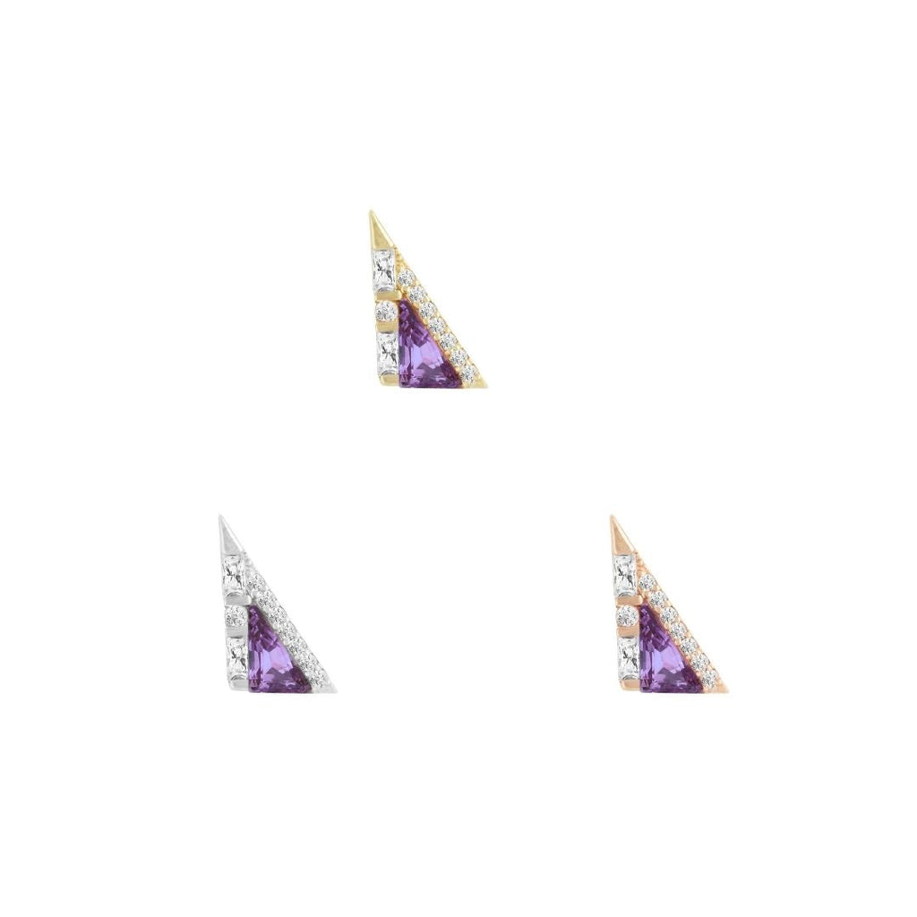 Transmission - Amethyst - Threadless End