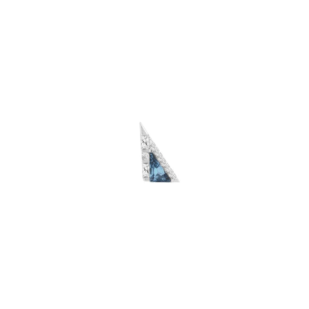Transmission - London Blue Topaz - Threadless End