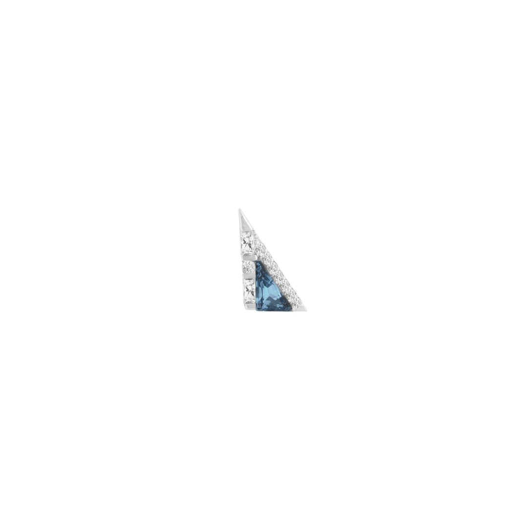 Transmission - London Blue Topaz - Threadless End