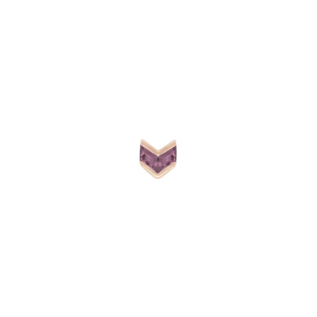 Vande - Amethyst - Threadless End