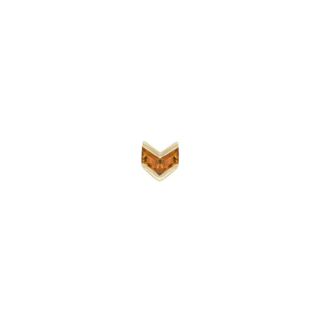 Vande - Orange Garnet - Threadless End
