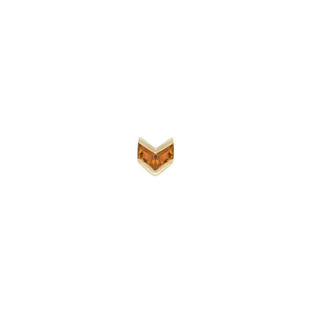Vande - Orange Garnet - Threadless End