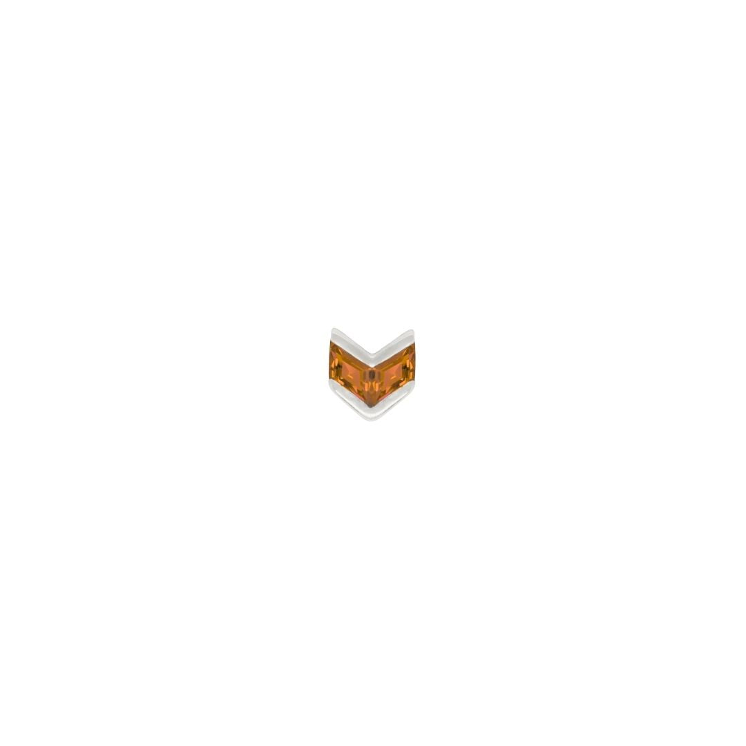 Vande - Orange Garnet - Threadless End