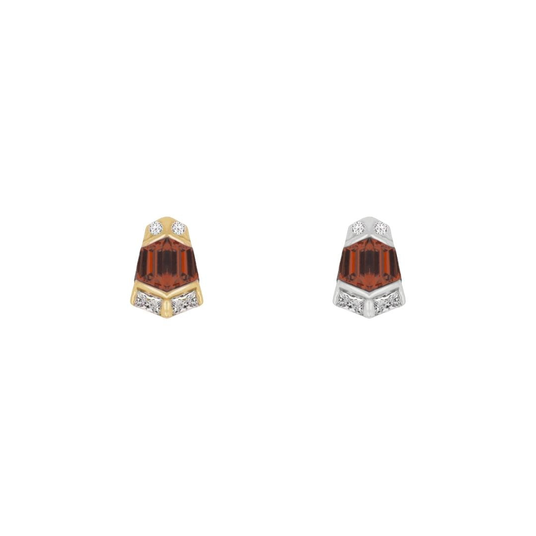 Vera - Garnet - Threadless End