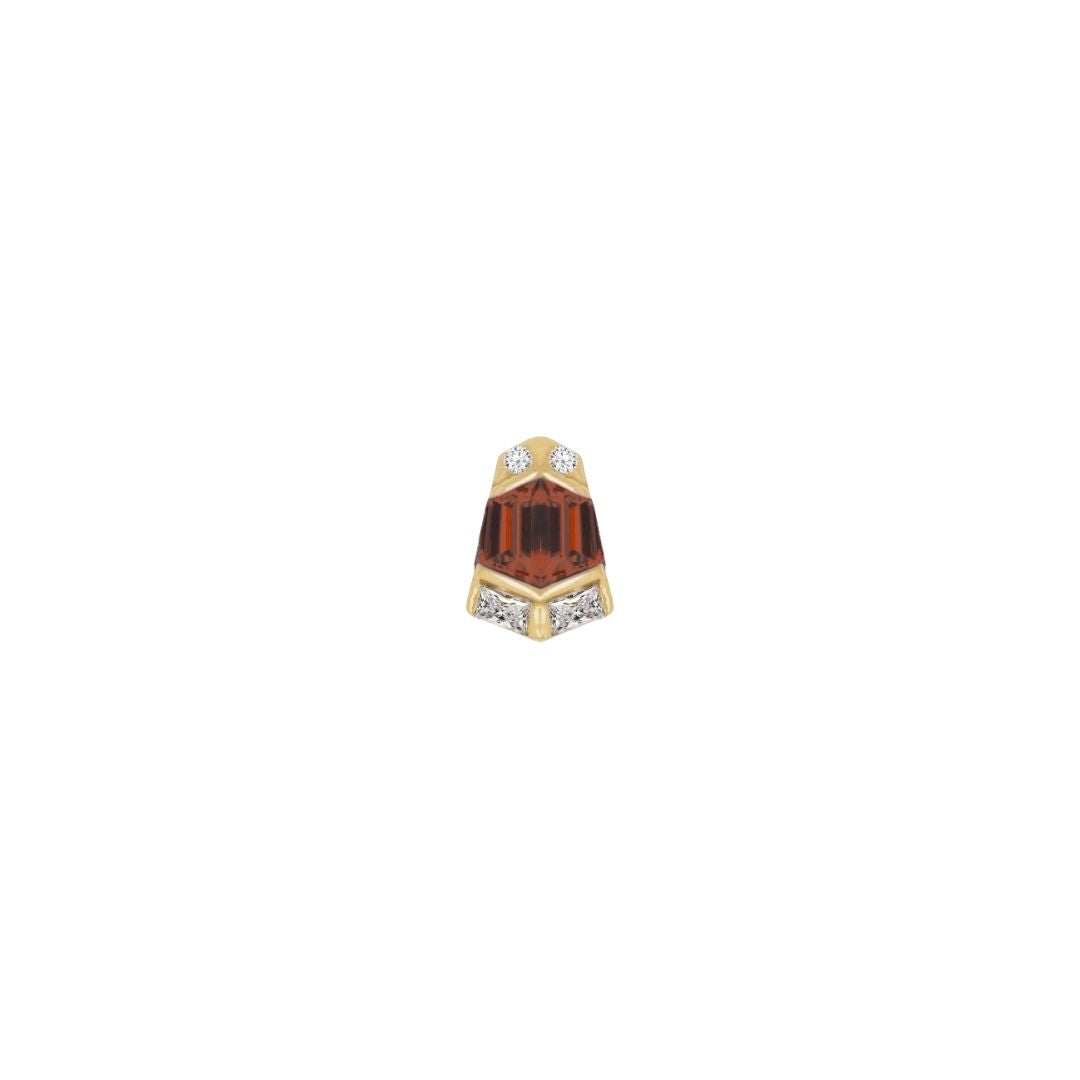 Vera - Garnet - Threadless End