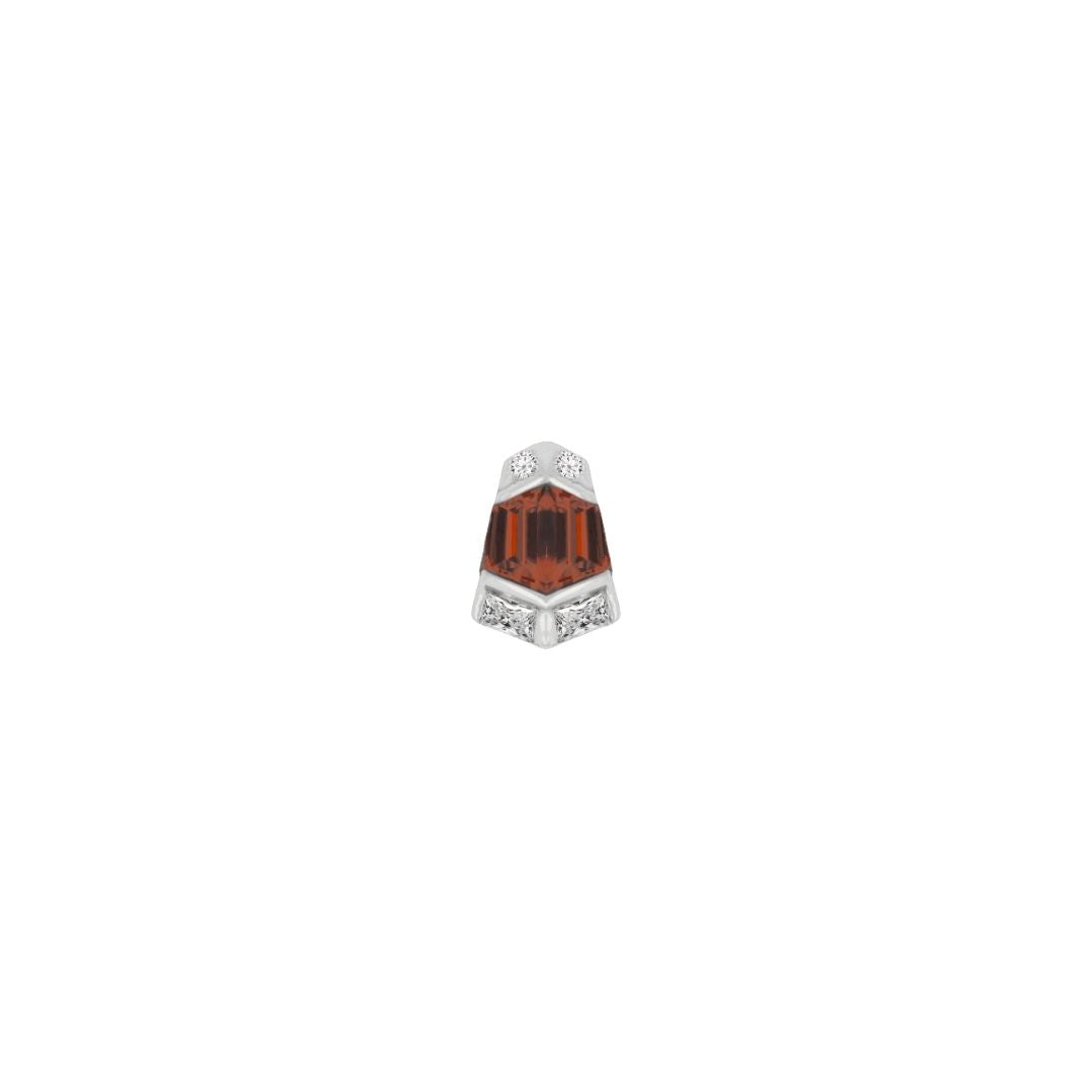 Vera - Garnet - Threadless End