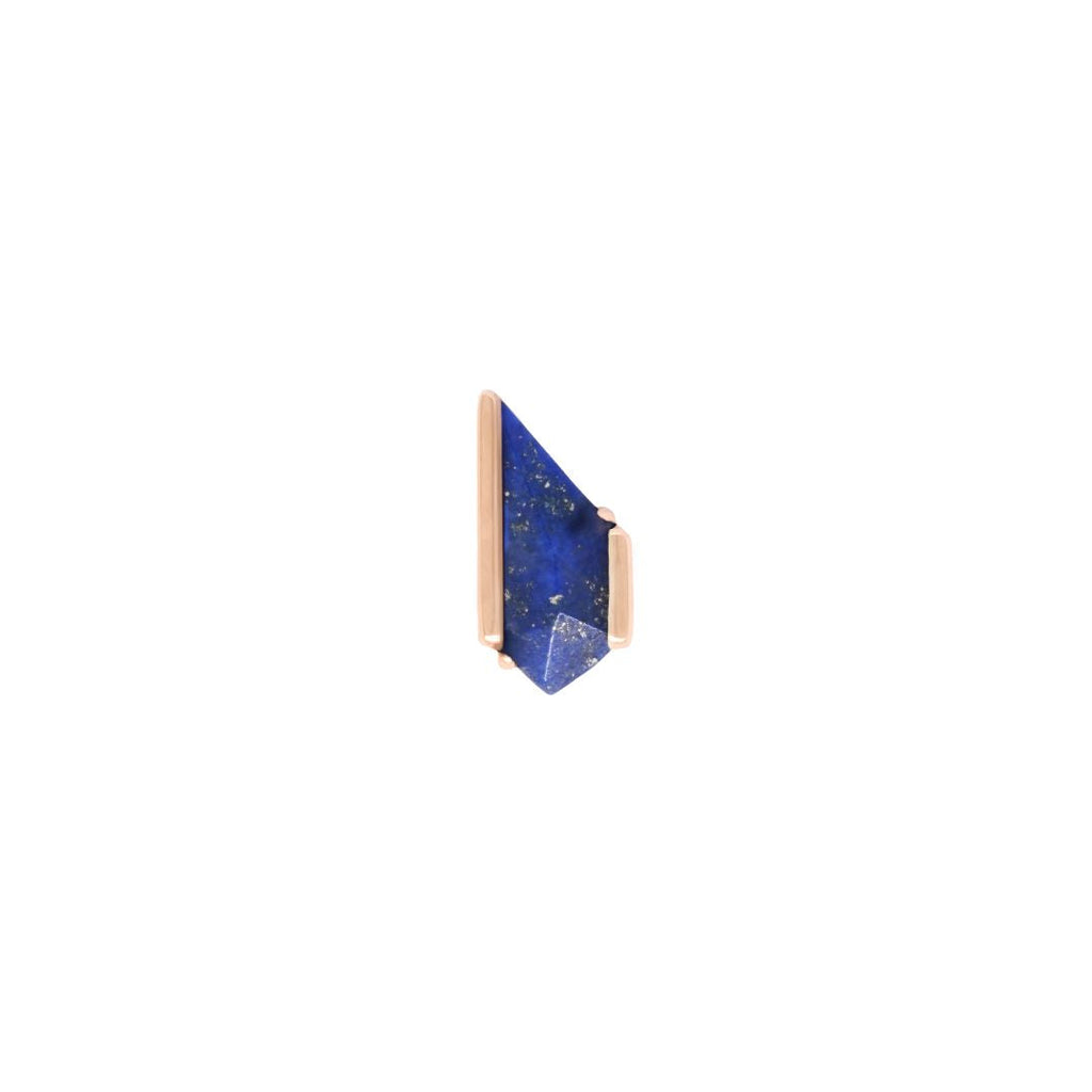 Vinyl Threadless End with Lapis
