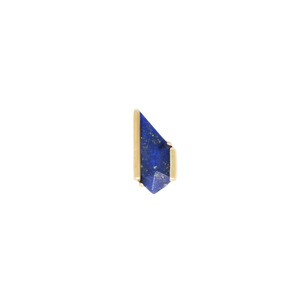 Vinyl Threadless End with Lapis