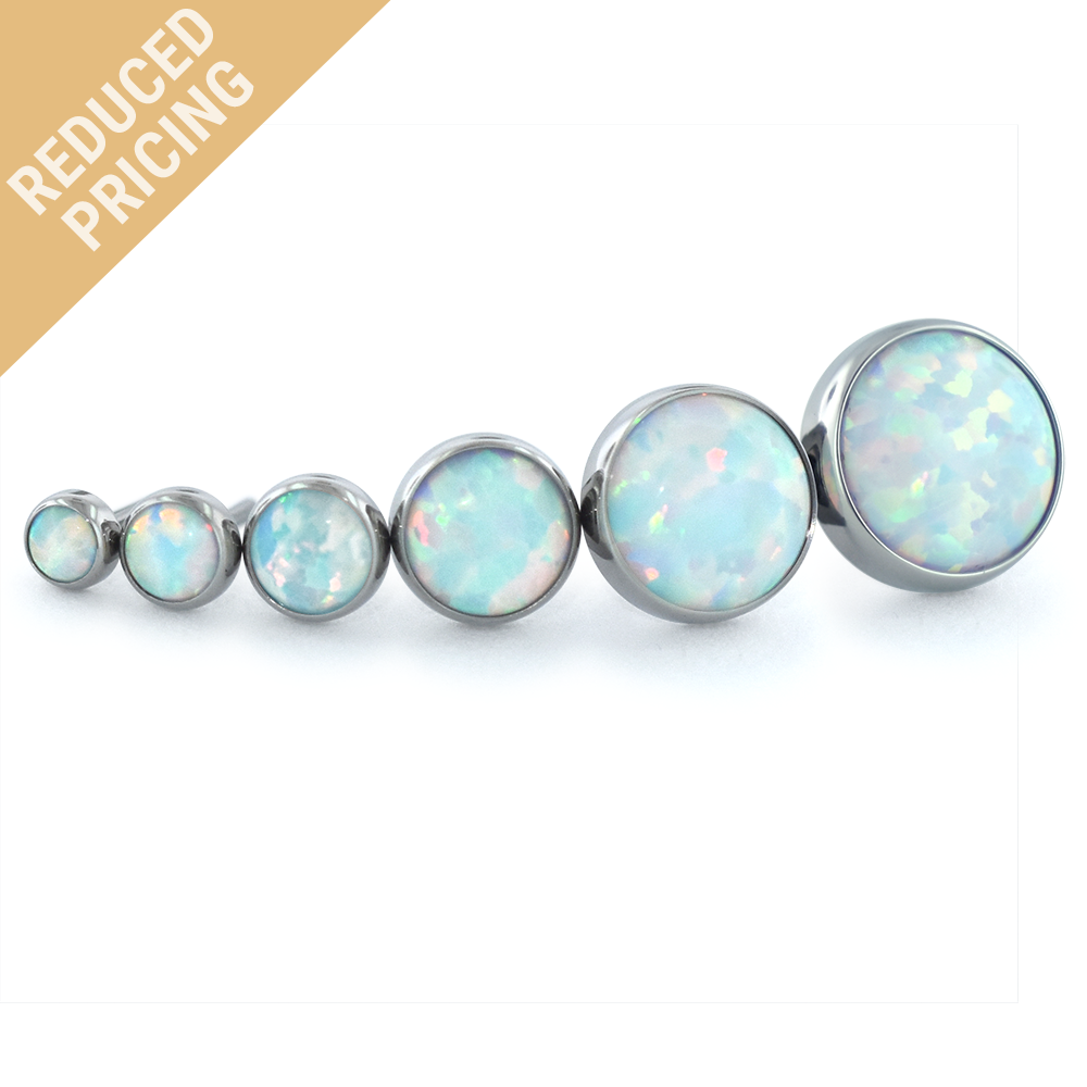 Titanium Bezel Set Cabochon