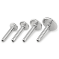 Titanium 18ga Flat back Post