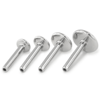 Titanium 18ga Flat back Post