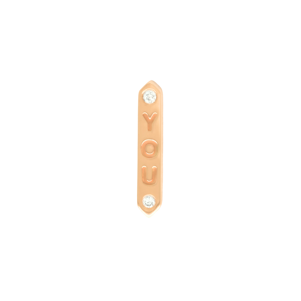 "YOU" - Diamond - Threadless End