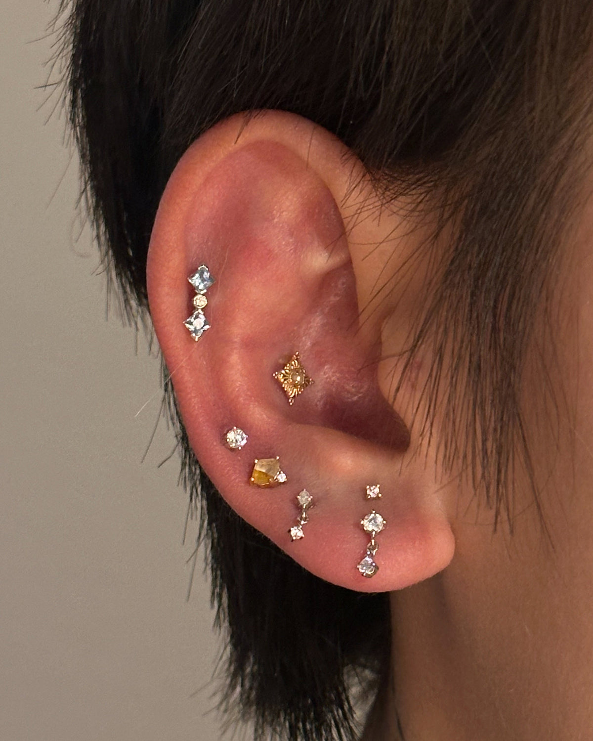Conch and helix curation at Piercing Lab Calgary