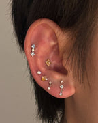 Aeris Flat Back Stud