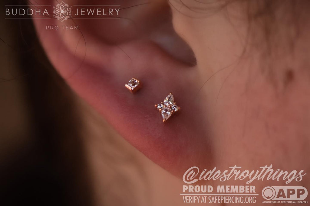 Ethereal Threadless End with CZ