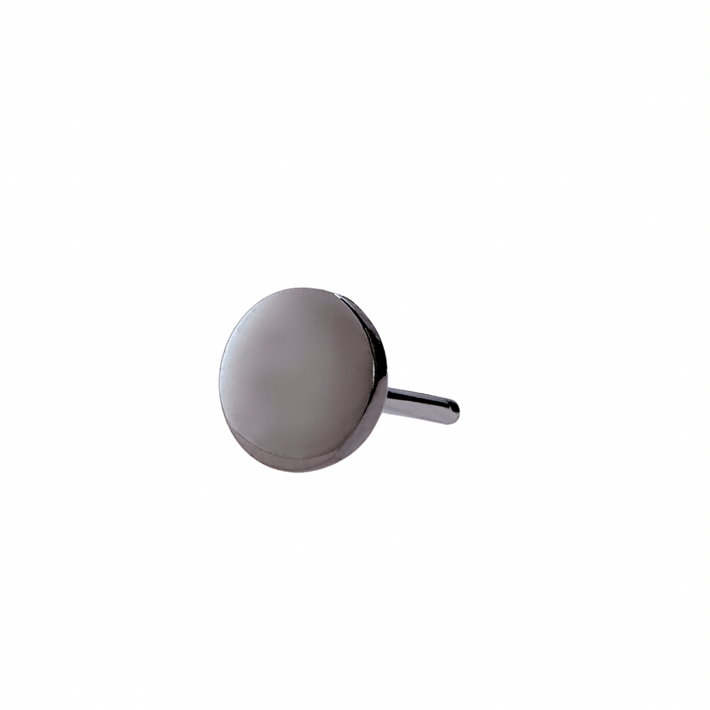 Disk Black Rhodium Threadless End