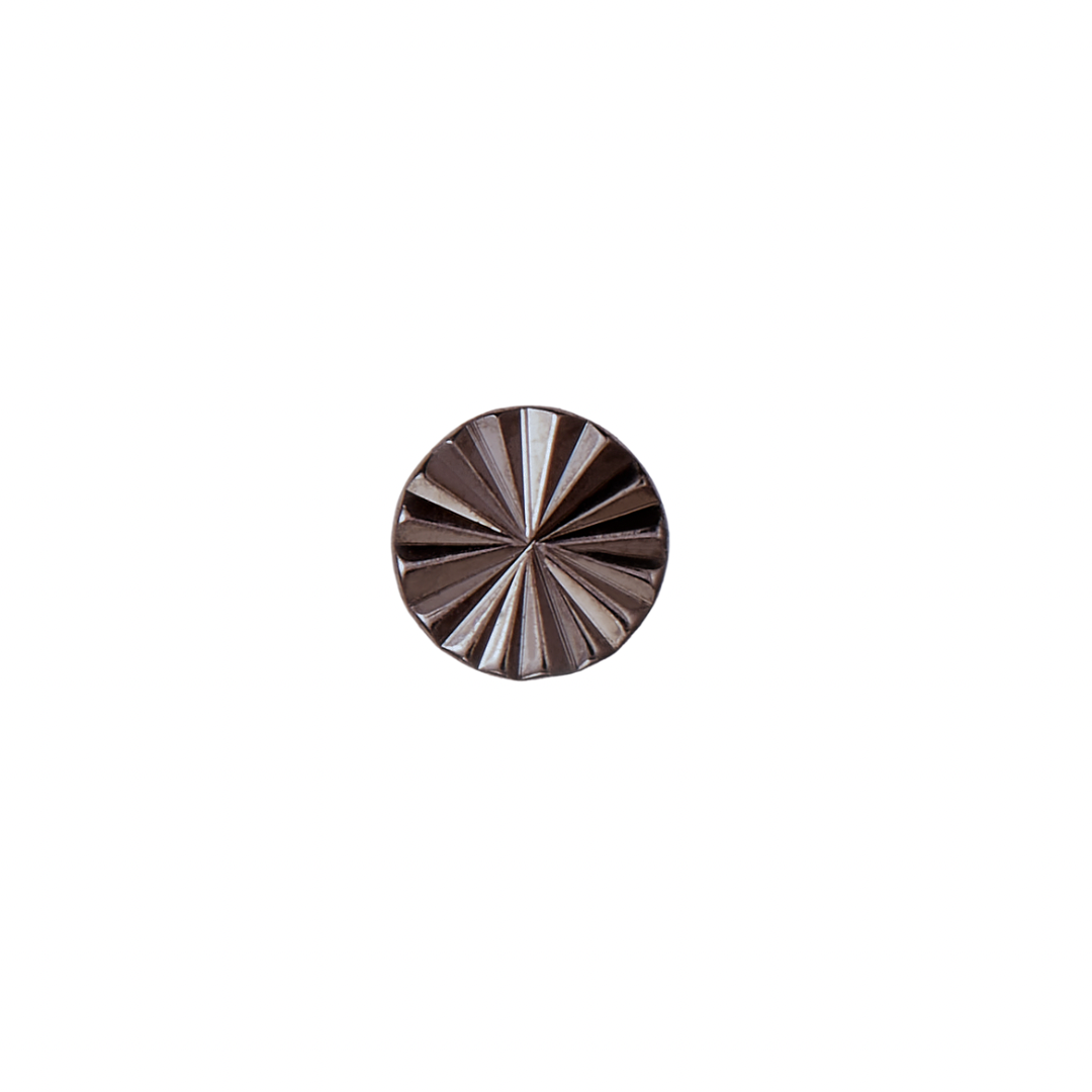 Lazer Disk Black Rhodium Threadless End