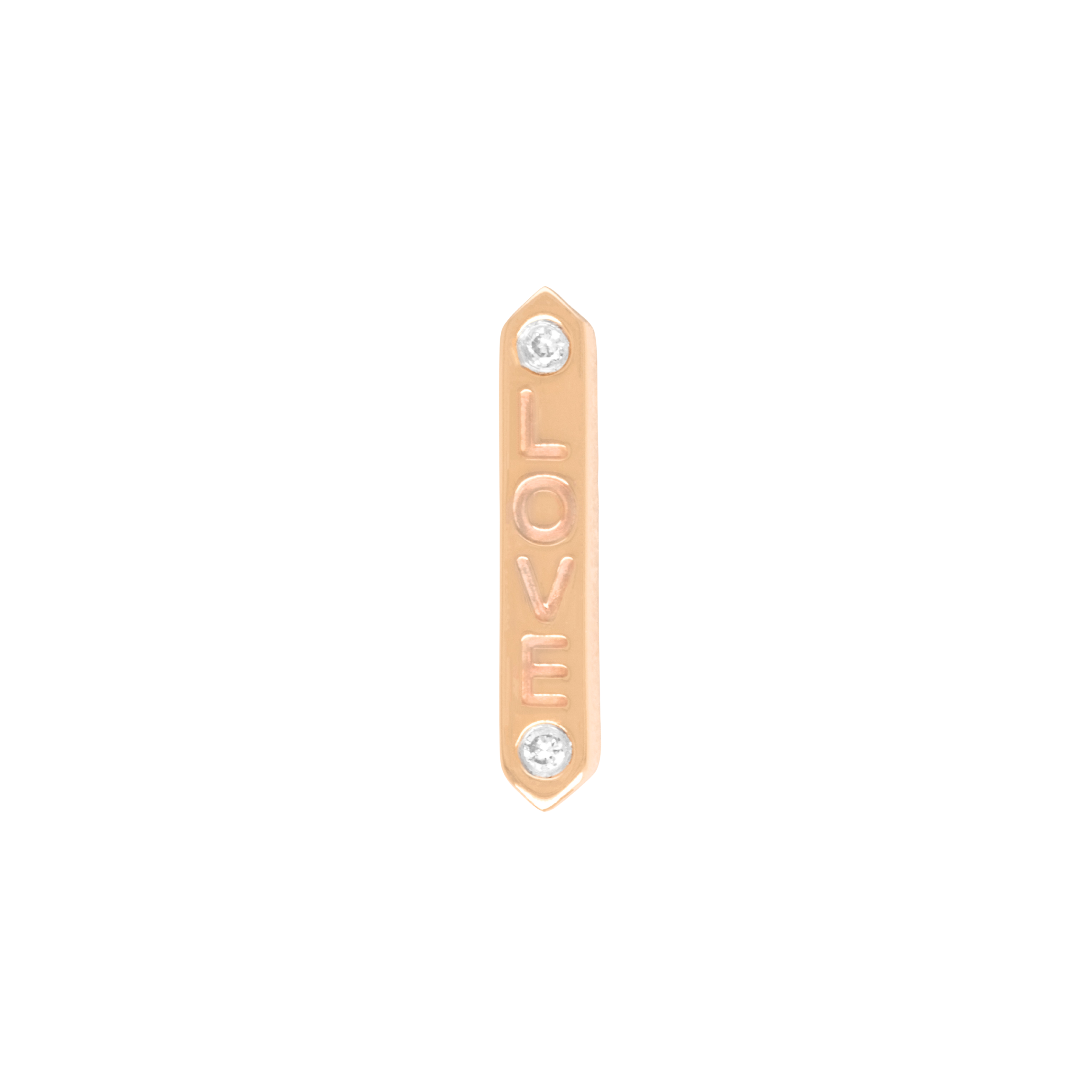 "LOVE" - Diamond - Threadless End