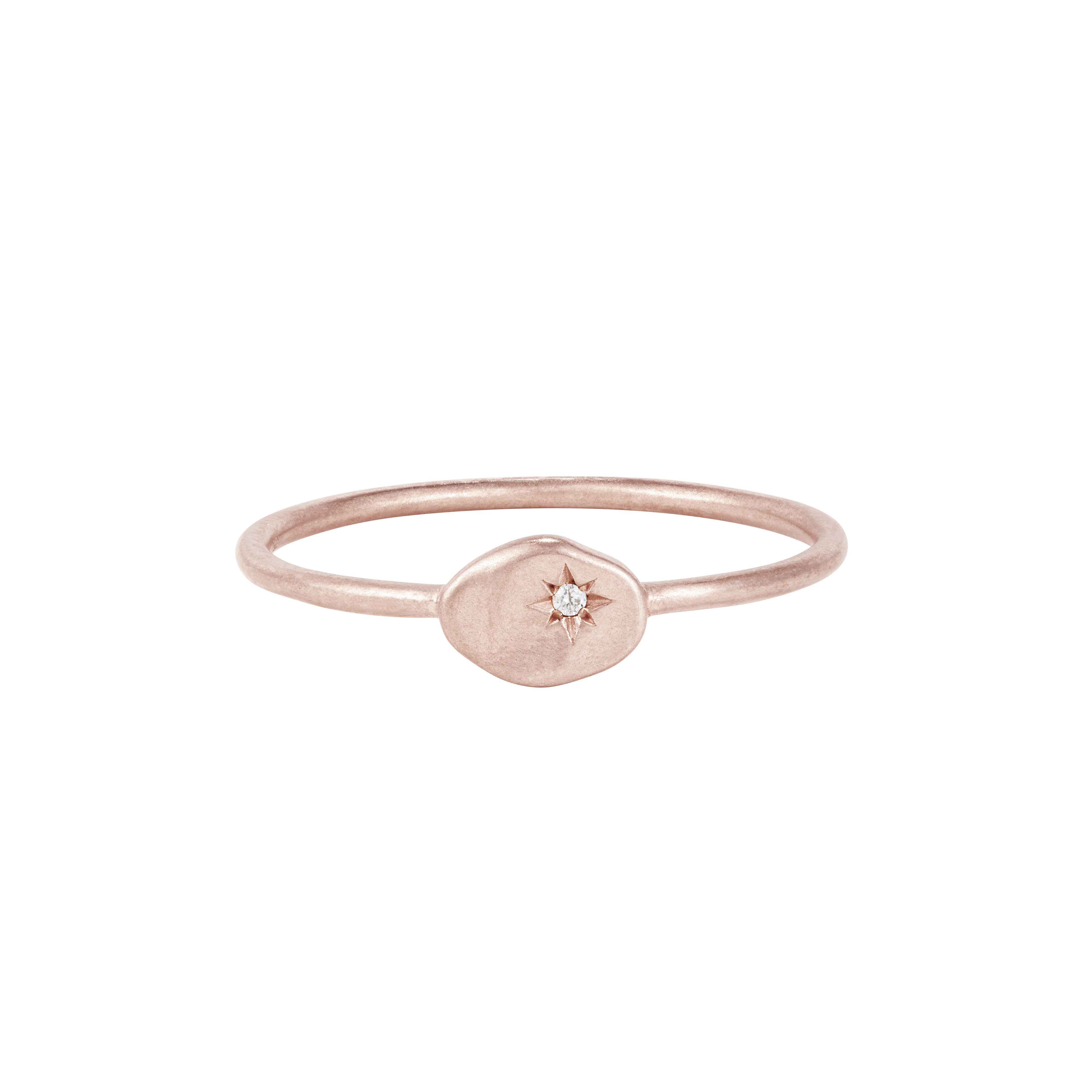 RION x Buddha Jewelry North Star Finger Ring - Diamond