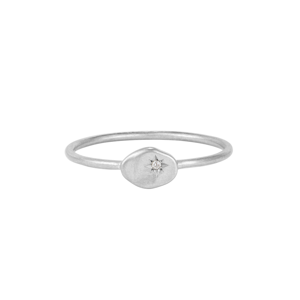 RION x Buddha Jewelry North Star Finger Ring - Diamond