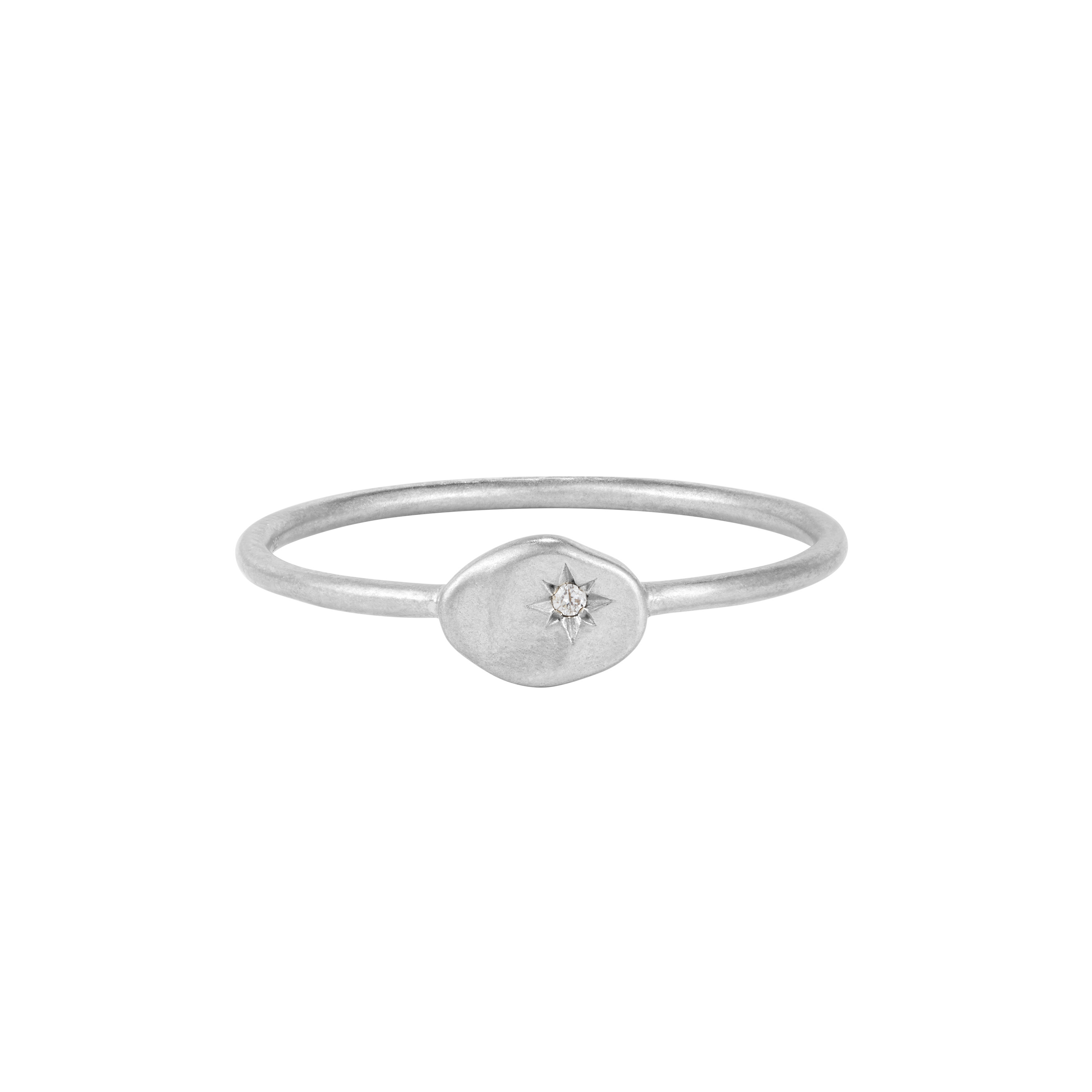 RION x Buddha Jewelry North Star Finger Ring - Diamond