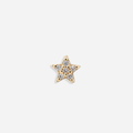 Pavé Star Flat Back Stud